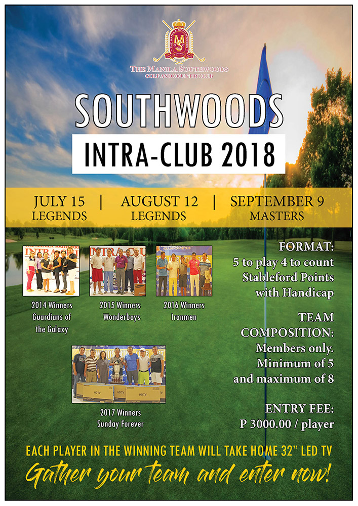 SOUTHWOODS INTRA-CLUB 2018